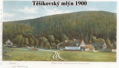 Samota Těšíkovský mlýn